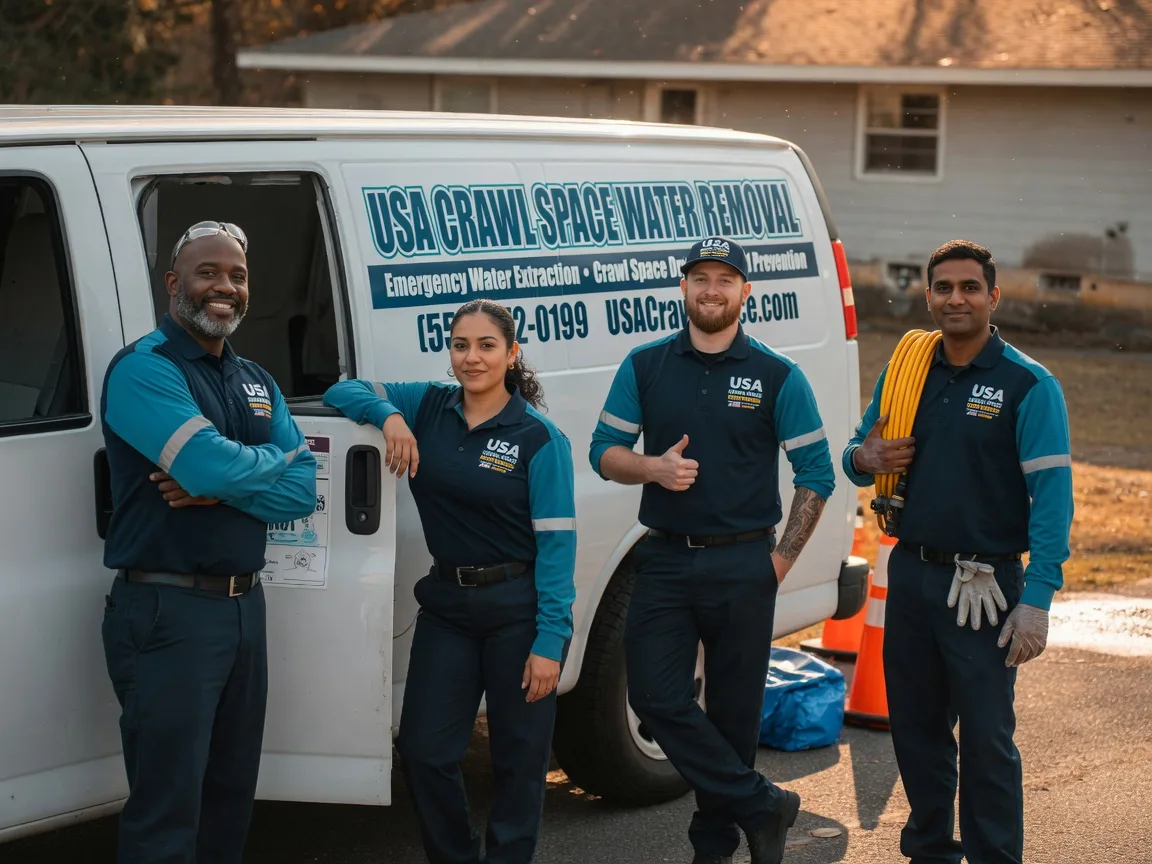 Crawl Space Water Removal company in Amelia, LA